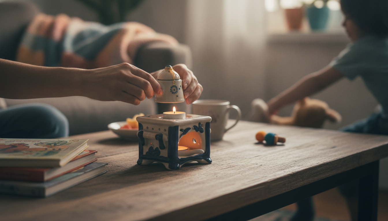Ceramic Fragrance Burner: Safe Setup, Use & Cleaning